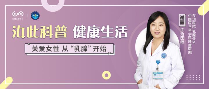 【汝此科普】谢丽医生:只有知己知彼,才能战胜乳腺癌! - 知乎