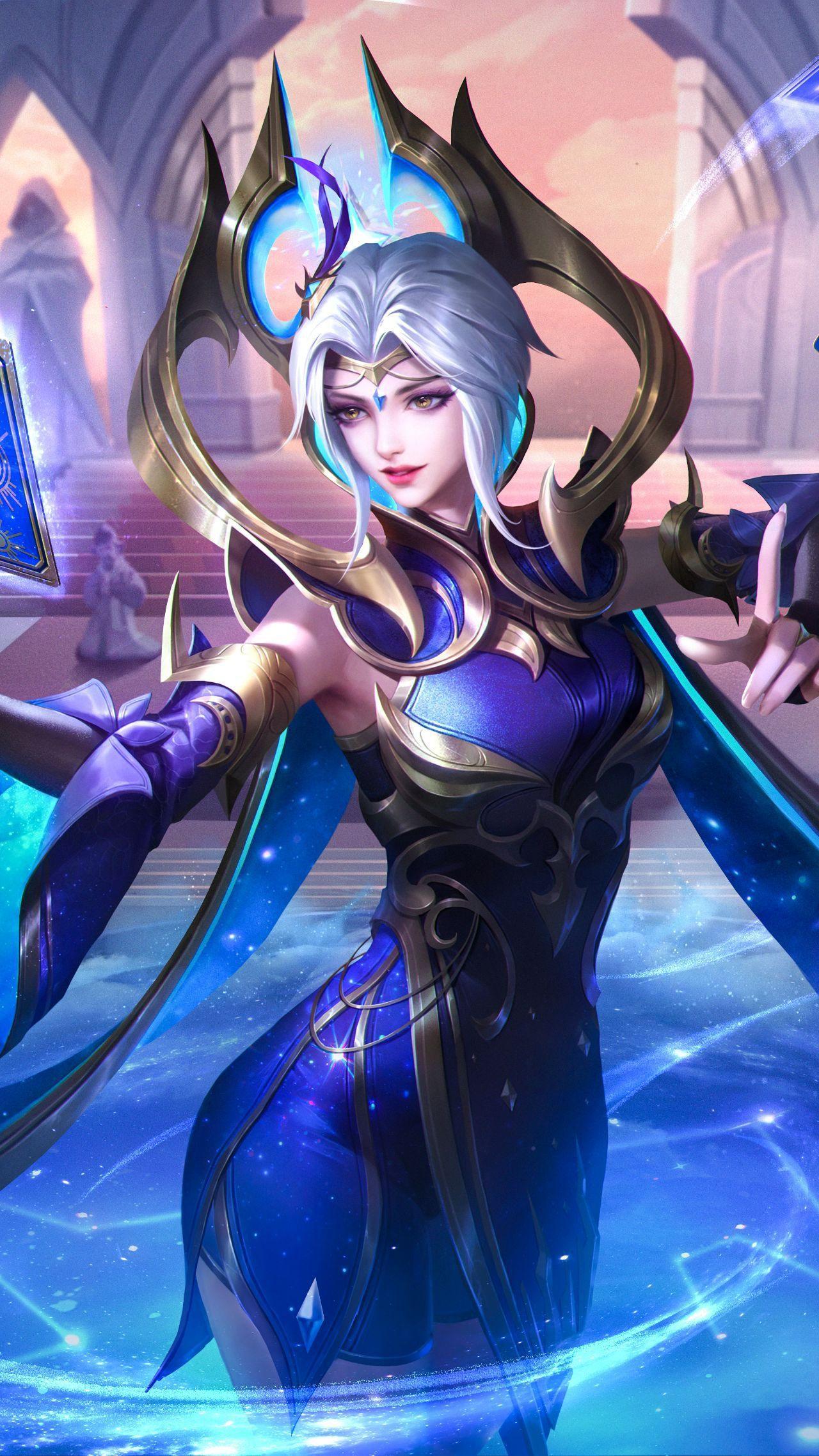 你觉得《王者荣耀》五个位置里分别最漂亮的女英雄是谁? - 知乎