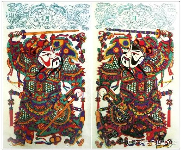中国门神简史丨守卫门户的神灵 - 知乎