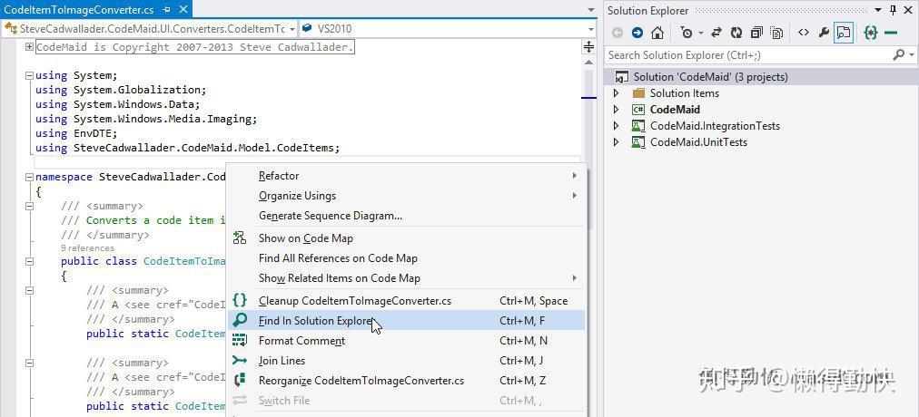 VisualStudio配合使用CodeMaid插件帮助你提高打码效率 - 知乎