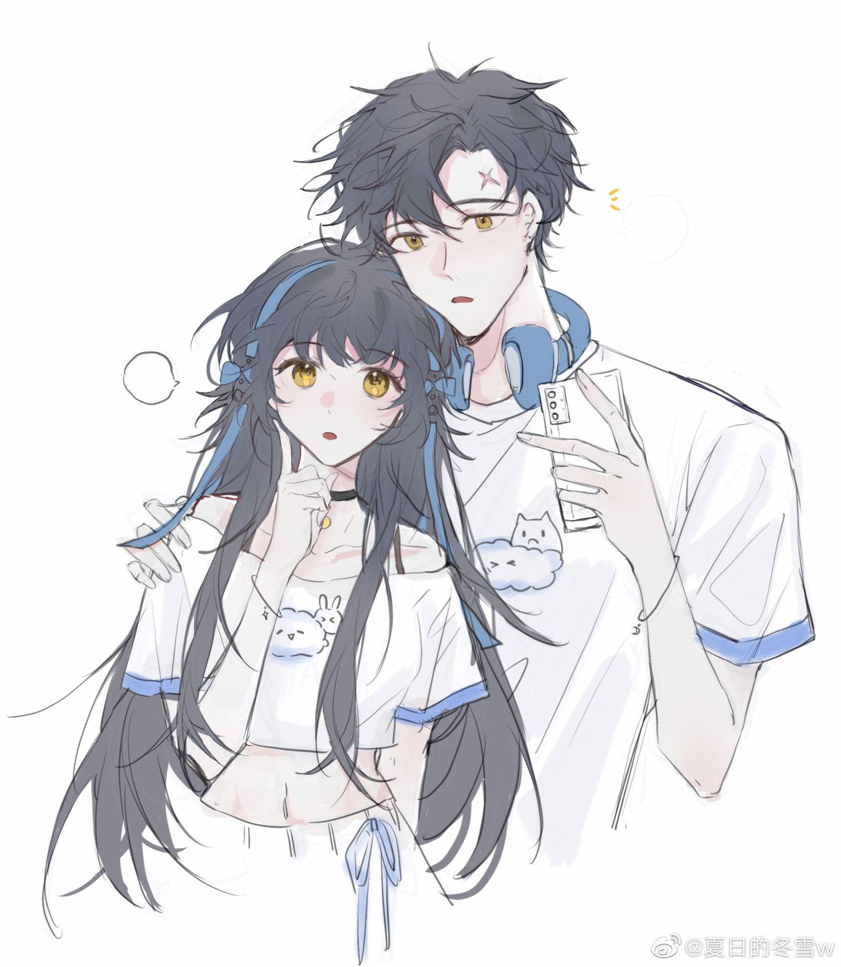 有没有东方曜和西施的动漫情头