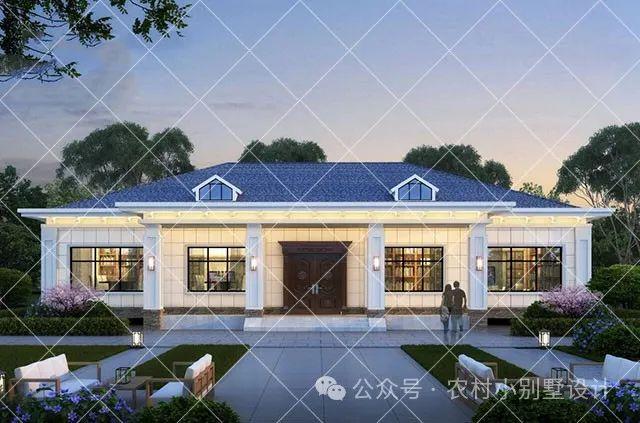 33套农村一层自建房设计图,经典户型不过时，乡村自建房设计别墅 - 知乎