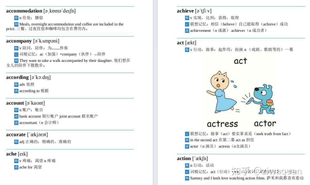 900多页PET核心词图解+联想巧记速练,考试词汇秘诀都在这 - 知乎