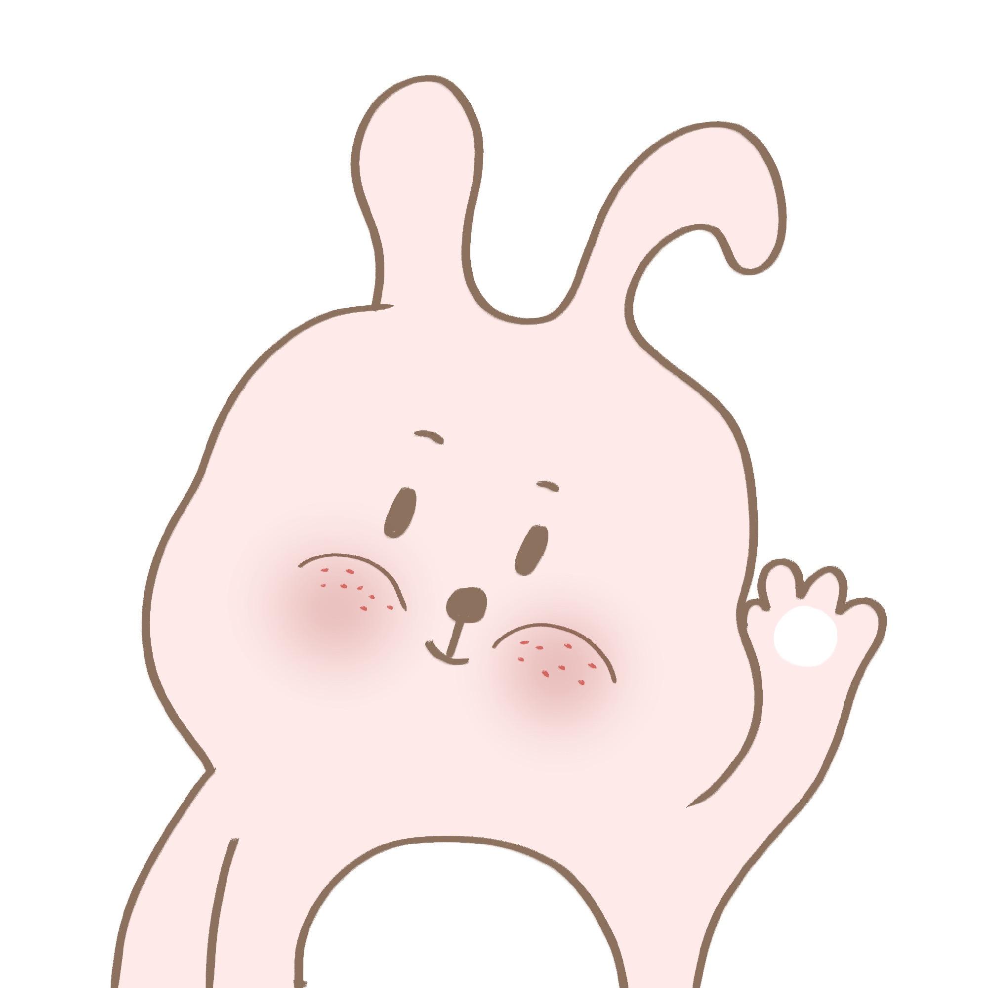 有没有兔子的头像(兔耳朵也行,最好是手绘的)?