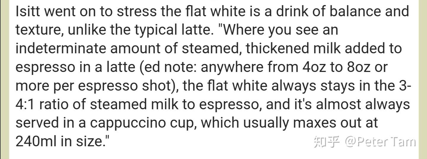 How to Make a Flat White,如何制作澳白咖啡 - 知乎