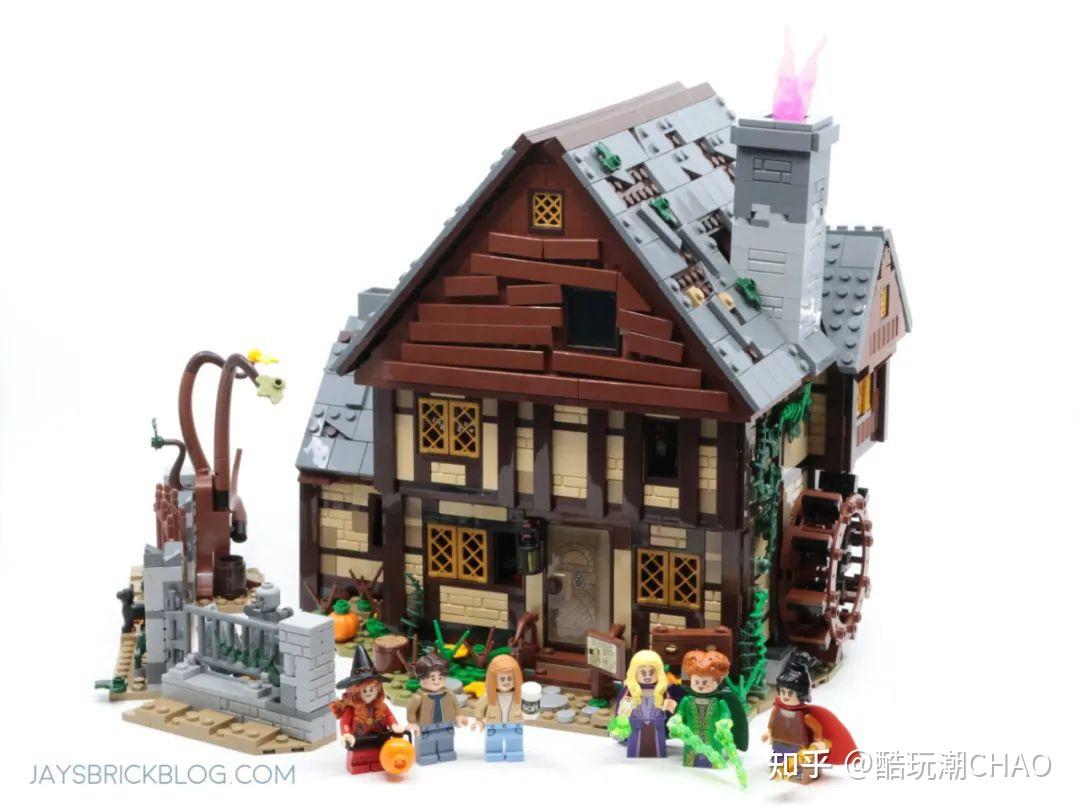 乐高IDEAS系列21341迪士尼女巫也疯狂：桑德森姐妹的魔法屋测评- 知乎