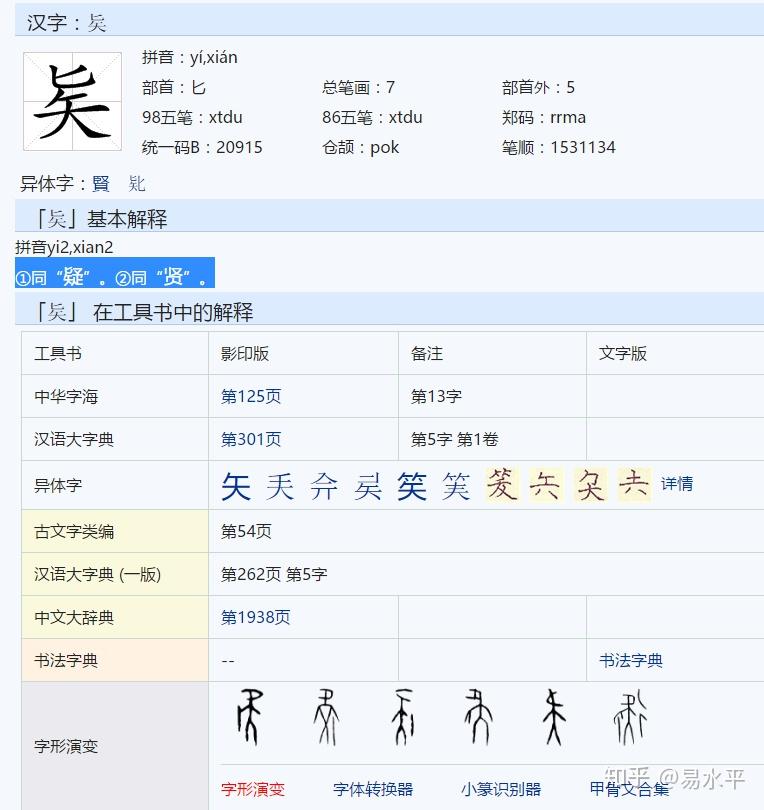 上匕下矢是什么字？ - 知乎