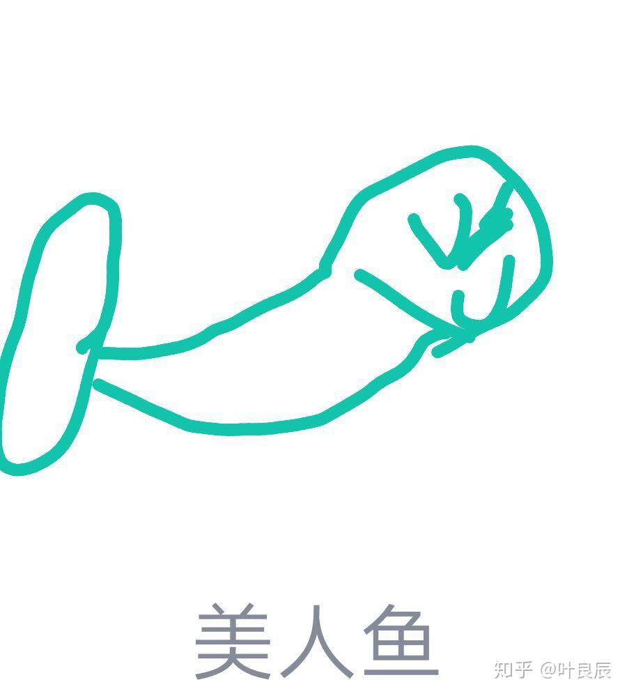 qq画图红包美人鱼怎么画