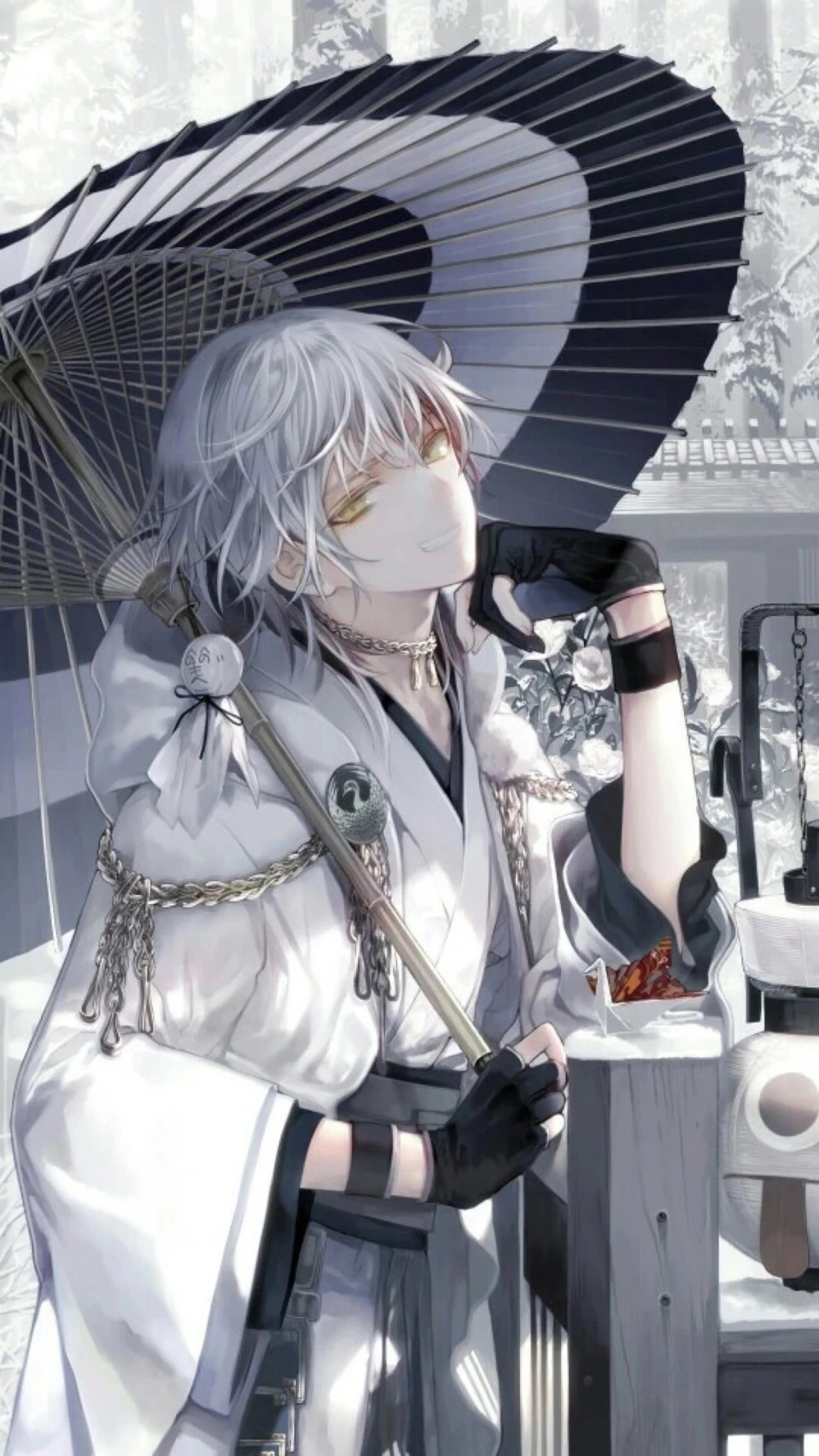 动漫里有哪些银发美男