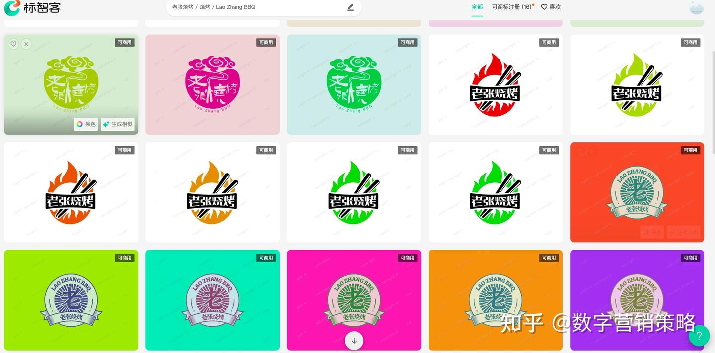 标智客 AI Logo设计生成神器评测报告 - 知乎