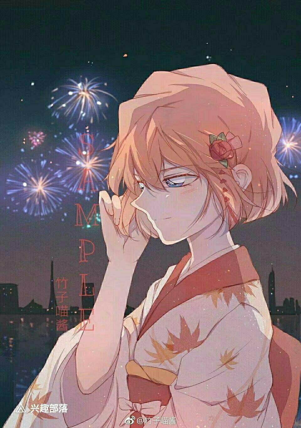 有没有柯南和灰原哀的情侣头像? - 知乎