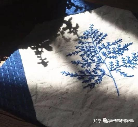 素雅刺子绣(三) - 知乎