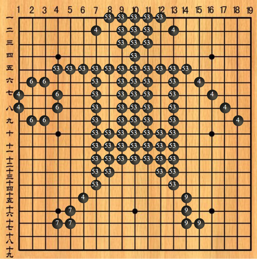 围棋让我100子怎么摆棋能让对方一点希望没有