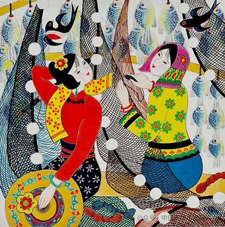 不忘初心向善而行——2024年善德农民画艺术云展（八） - 知乎