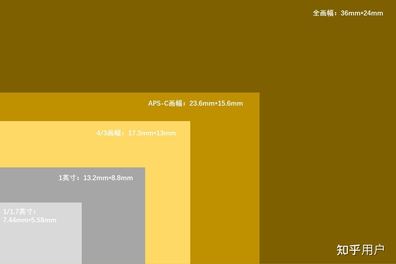相机的全画幅、残幅、M43是什么意思，不同画幅在成像上有什么区别？的简单介绍-第2张图片-鲸幼网