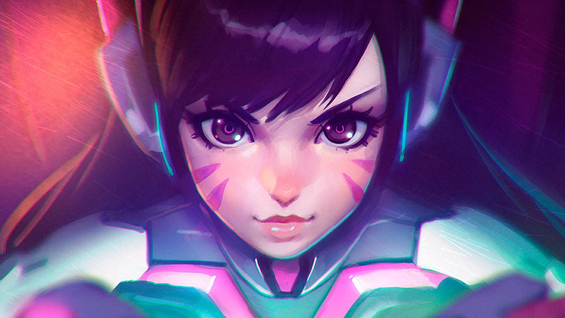 有哪些值得推荐的《守望先锋》中 d.va 的壁纸? - 知乎