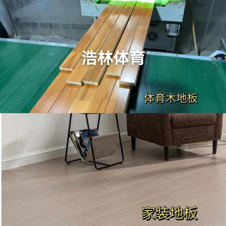体育木地板和家装地板的不同之处/浩林体育 - 知乎
