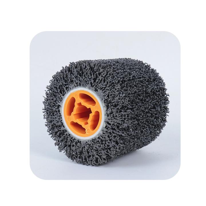 黑金刚拉丝轮不锈钢抛光轮115*100