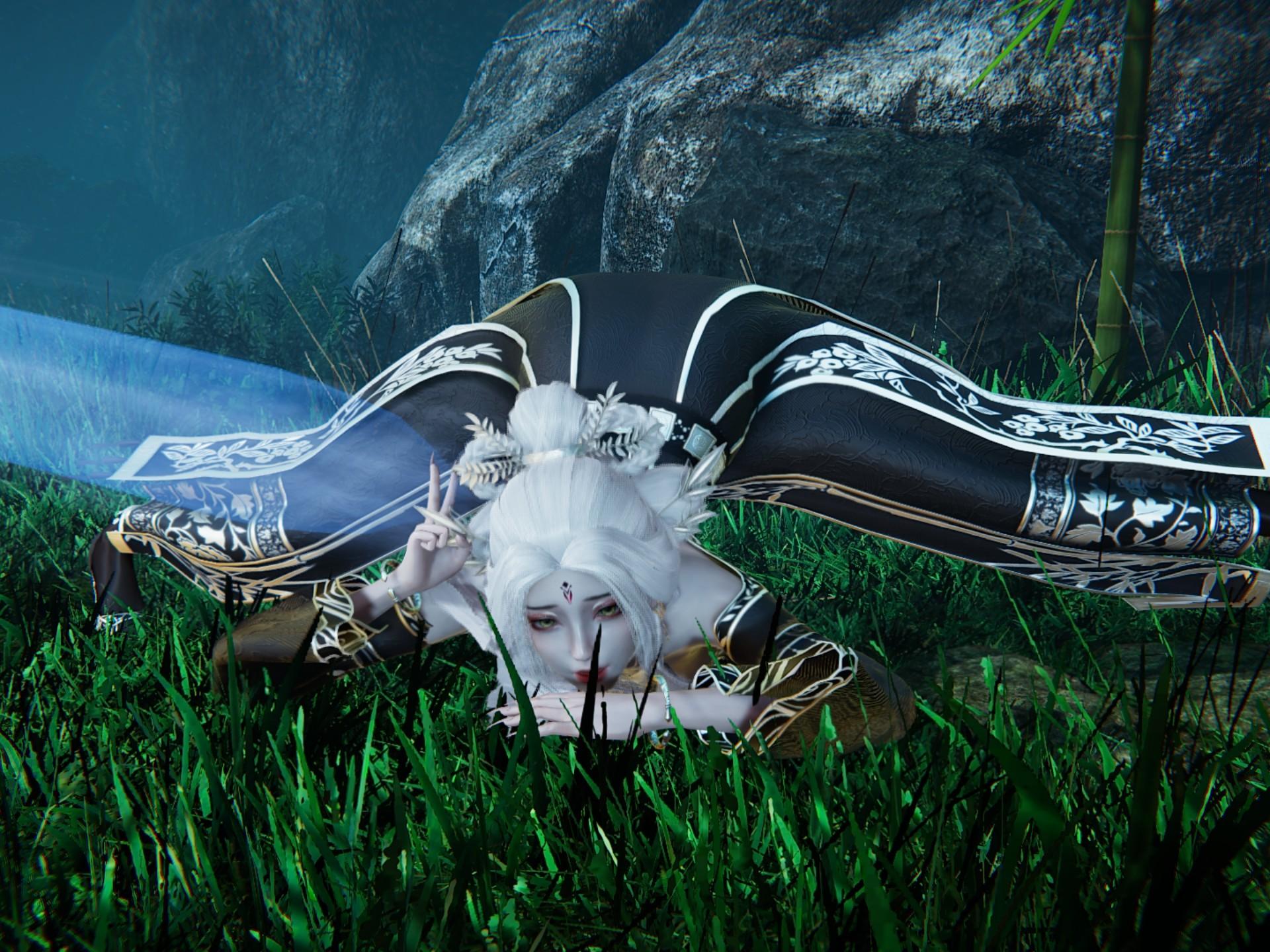 诛仙 小白 柔术硬接陆雪琪一剑