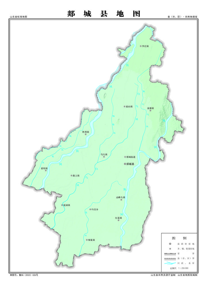 临沂市郯城县地图