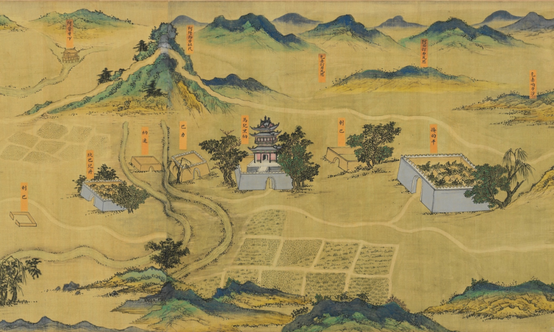 丝路山水地图
