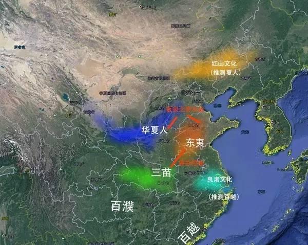 古羌人┃三苗┃百越┃东夷┃印欧人┃雅利安人┃日耳曼人,他们都从