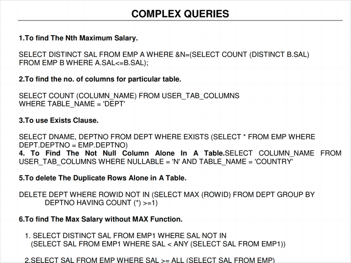 【offerrealize】sql Complex Queries For Interviews 知乎 4558