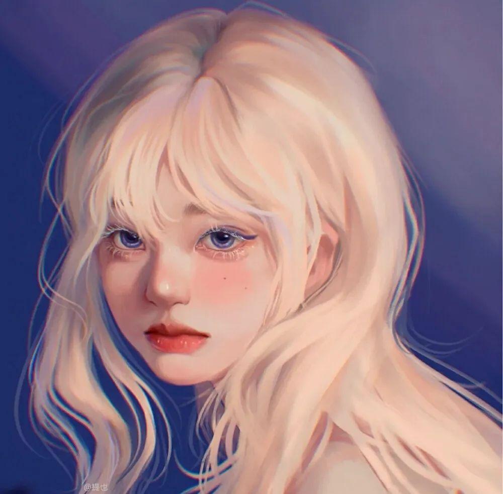 有没有手绘古风的动漫女生头像?