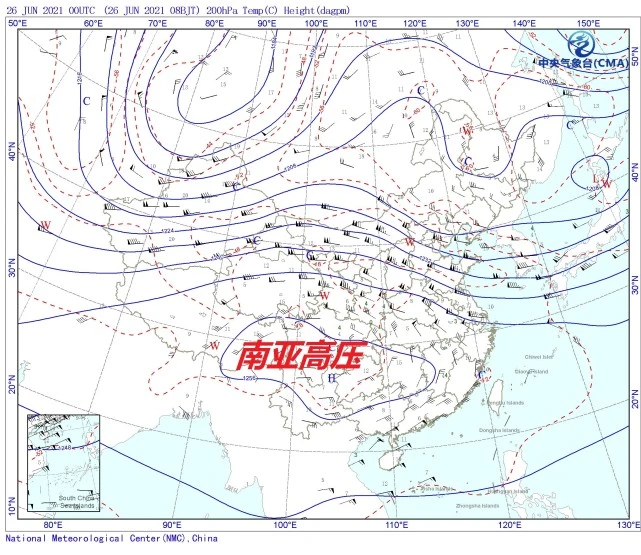 西太平洋副热带高压和南亚高压有哪些异同点? - 知乎