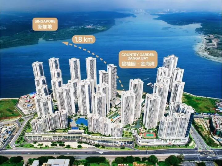 新加坡对岸的碧桂园金海湾单价只要8000起我要去抢房了
