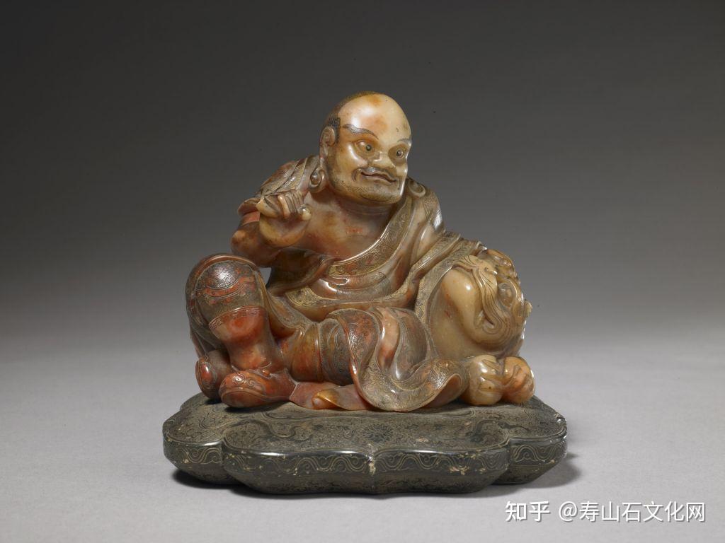 ◇明神◇極上珍品・中国・清時代・寿山田黄石彫・龍山置物