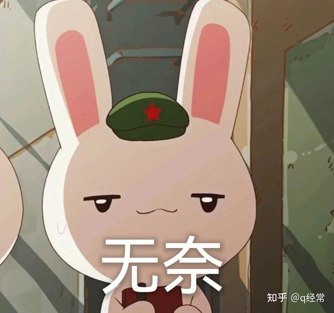 有没有种花家的表情包,比较可爱 腹黑的兔子～? - 知乎