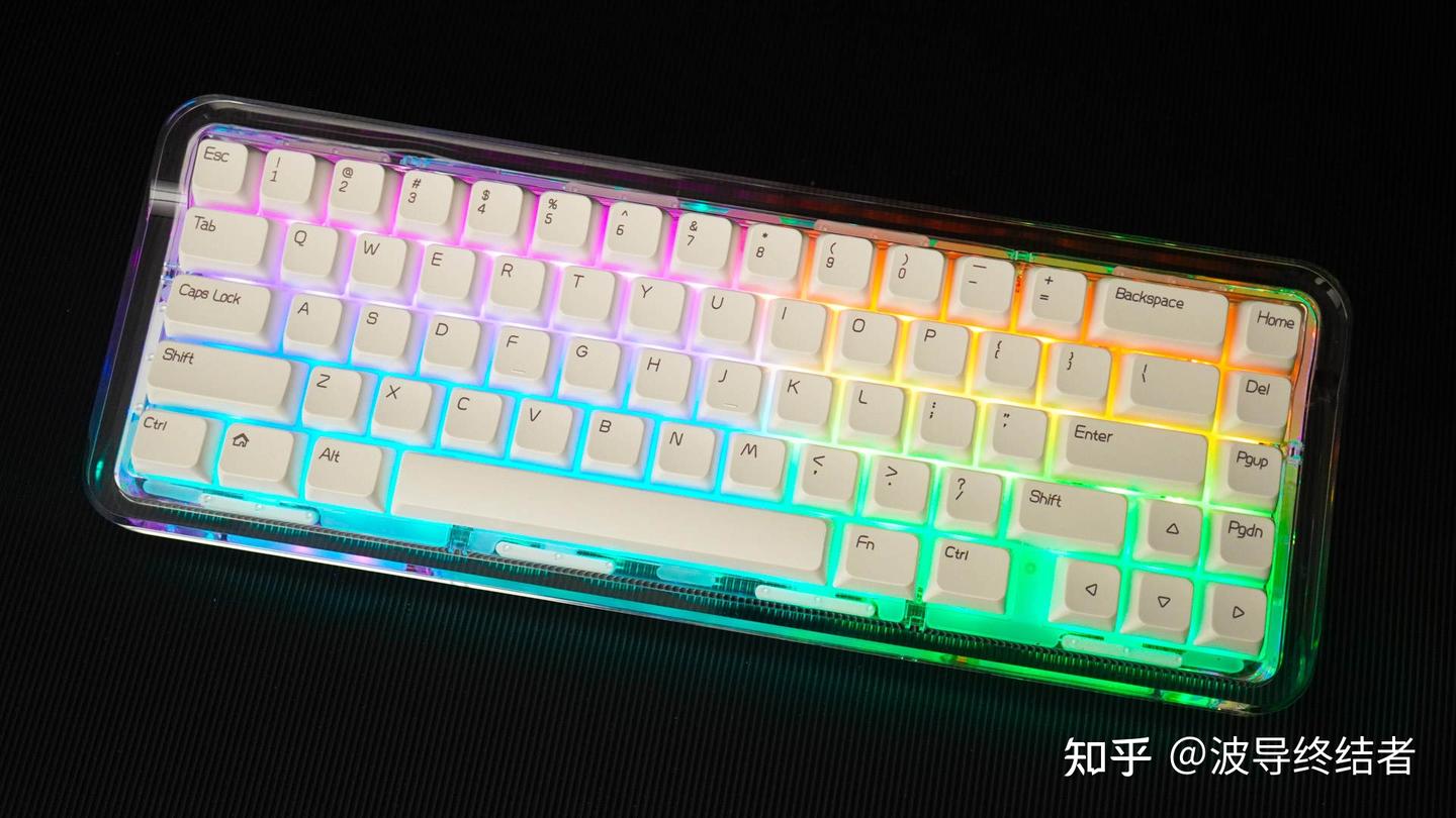 晶萤剔透的漂亮 - FIRST BLOOD B67三模机械键盘 - 知乎