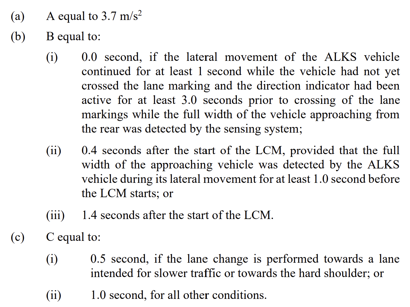 ADAS/AD专题-21版&22版ALKS功能定义分析(UN-R157) - 知乎