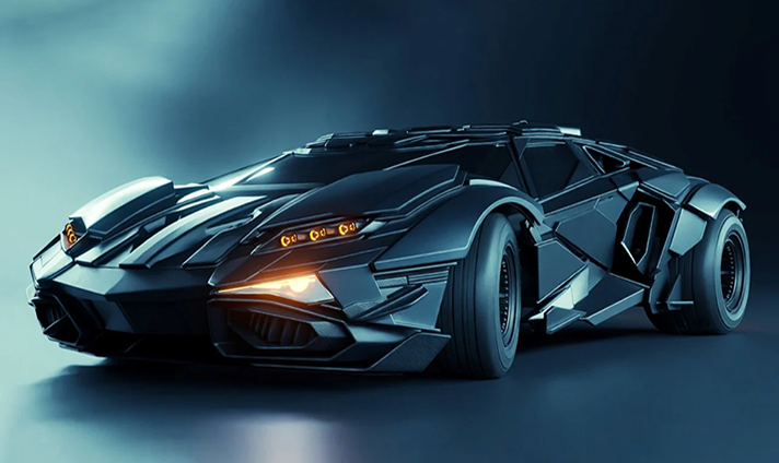 蝙蝠侠版兰博基尼来了!配备装甲外壳!