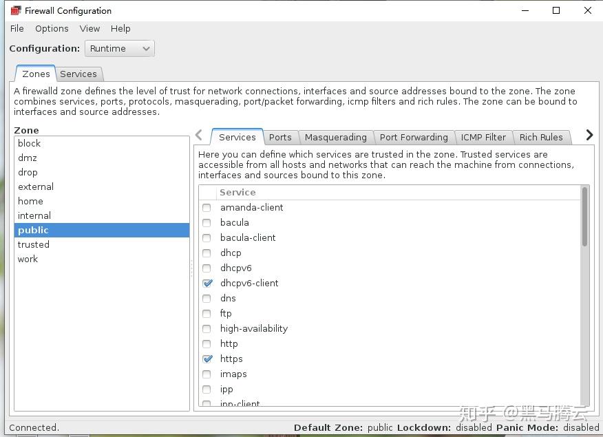 Firewalld Config linux入门系列10--firewalld防火墙管理 - 知乎
