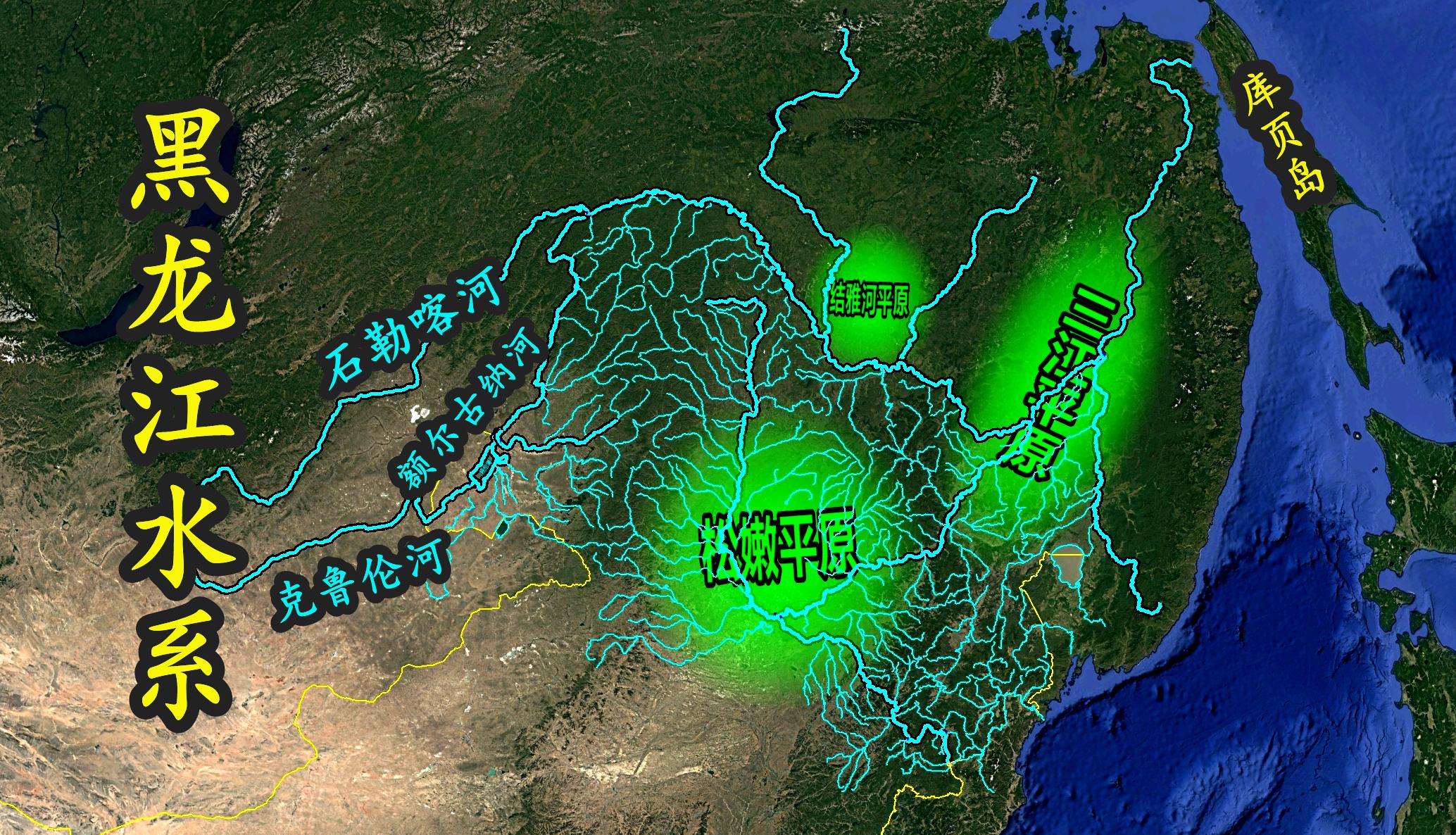 兰江水系图片