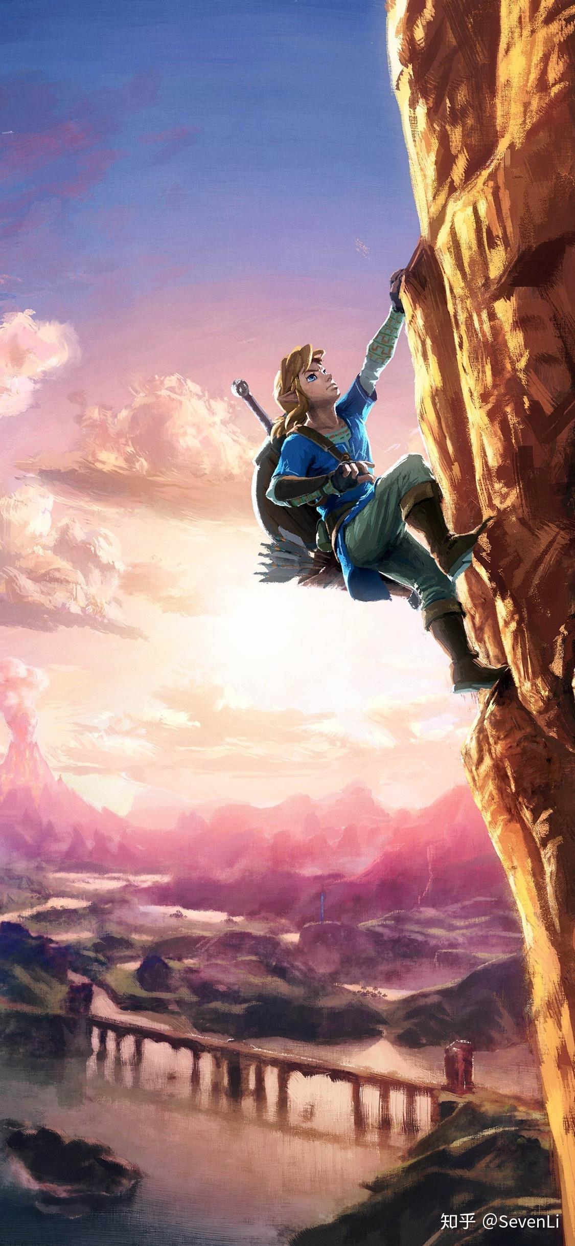 有哪些惊艳的有关塞尔达传说:荒野之息主题的手机壁纸? - 知乎