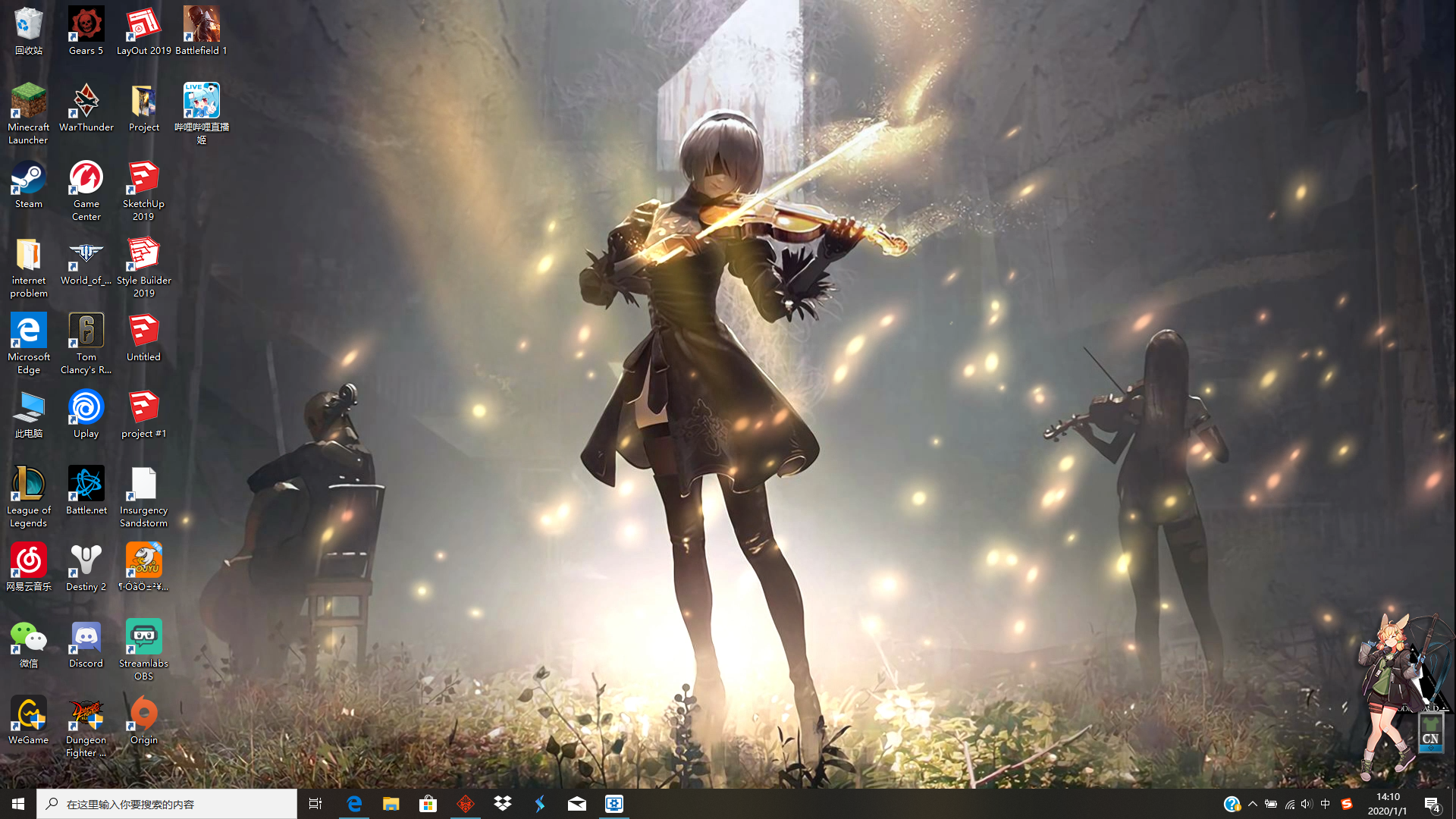 蒸汽平台(steam)壁纸引擎(wallpaper engine) 创意工坊中有哪些值得