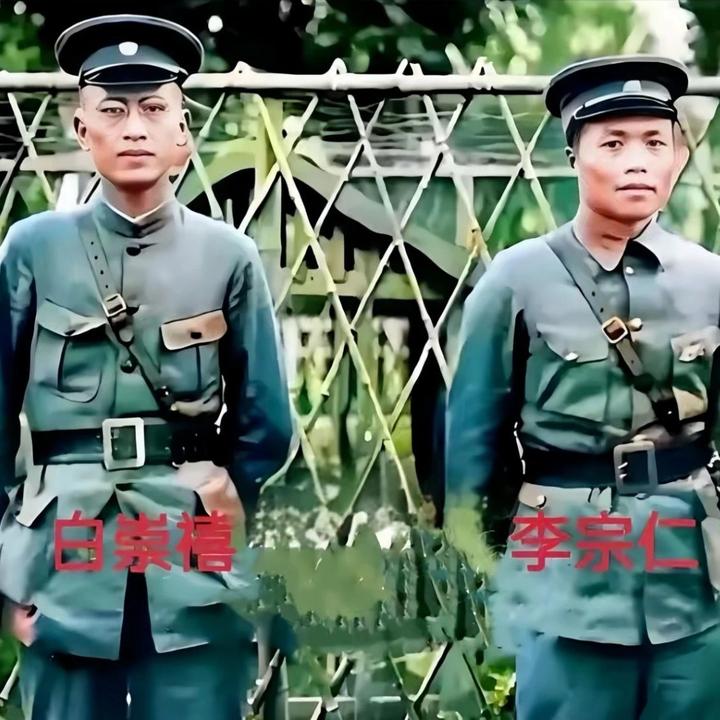 李宗仁与白崇禧的合影，能看出什么？ - 知乎