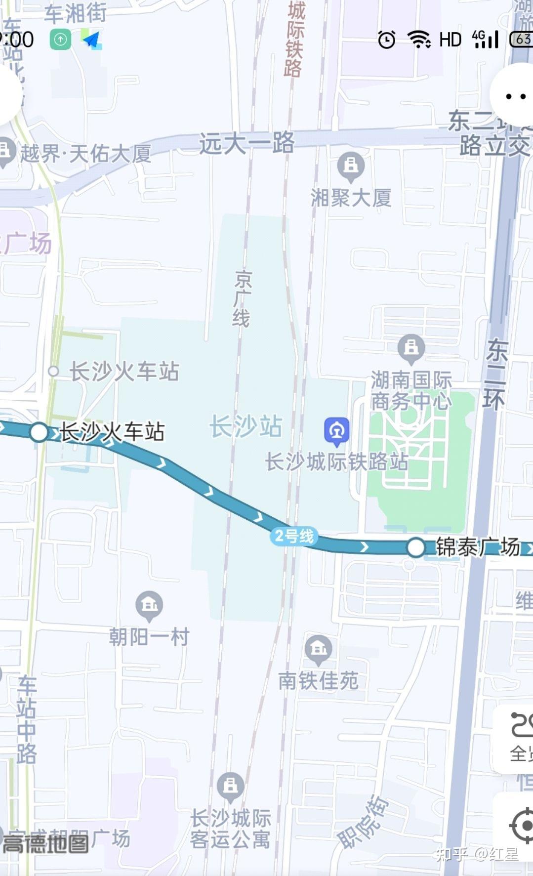 坐火車長沙站7:00到,長沙南站7:51開,換乘來得及嗎?