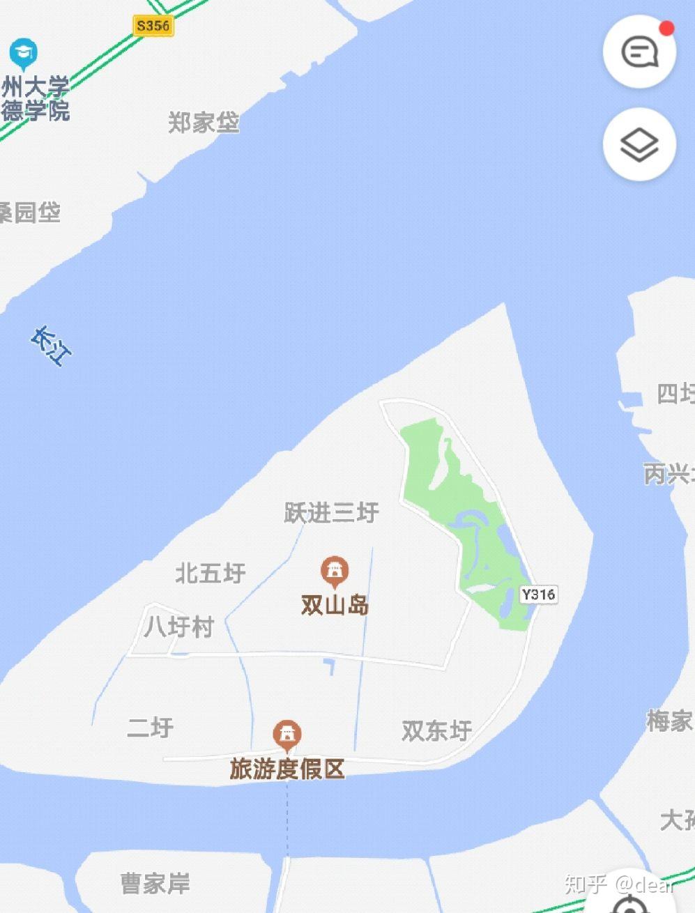 双山岛地图图片