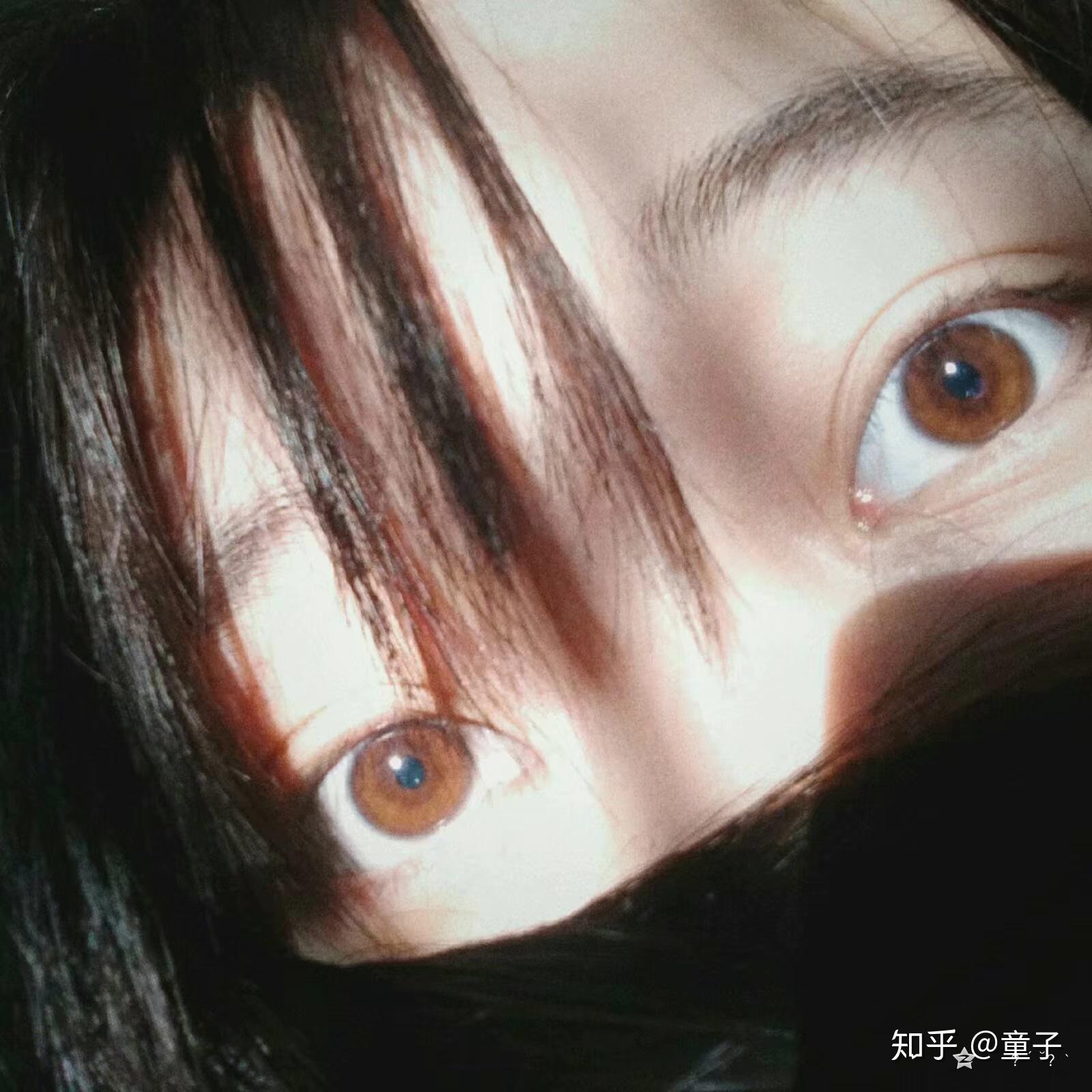 为什么有的中国人的眼珠是黄棕色的. - 知乎