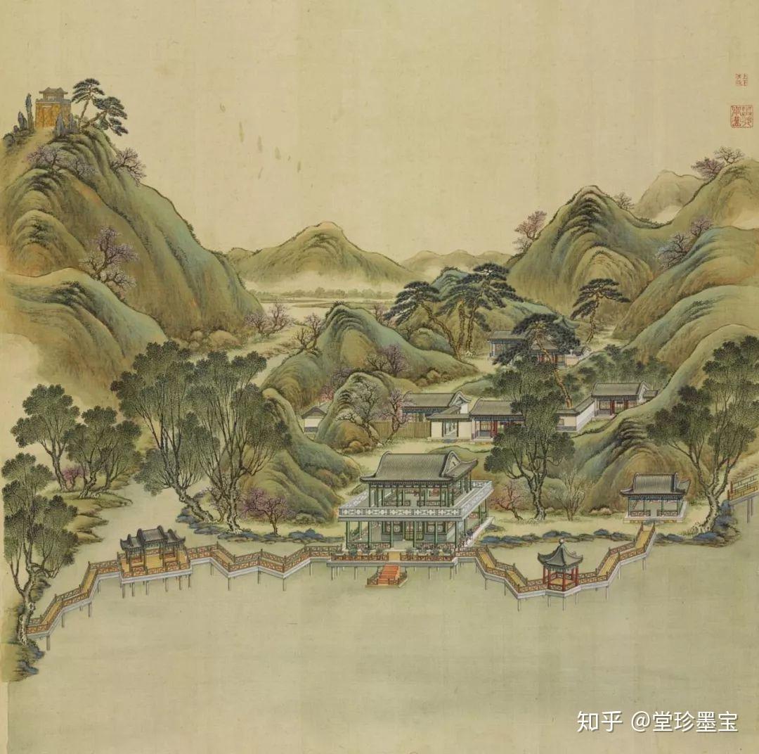 稀世珍宝:圆明园四十景图(高清细节图),精妙隽永! - 知乎