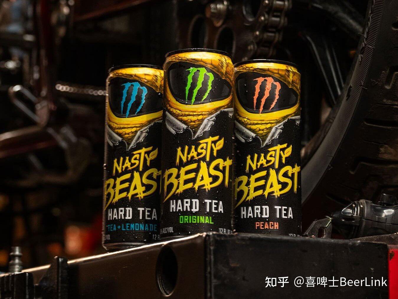 レア★モンスター NASTY BEAST HARD TEA 【酒】 エナジー Monster Beast Nasty Beast Hard Tea Variety Pack (12pk