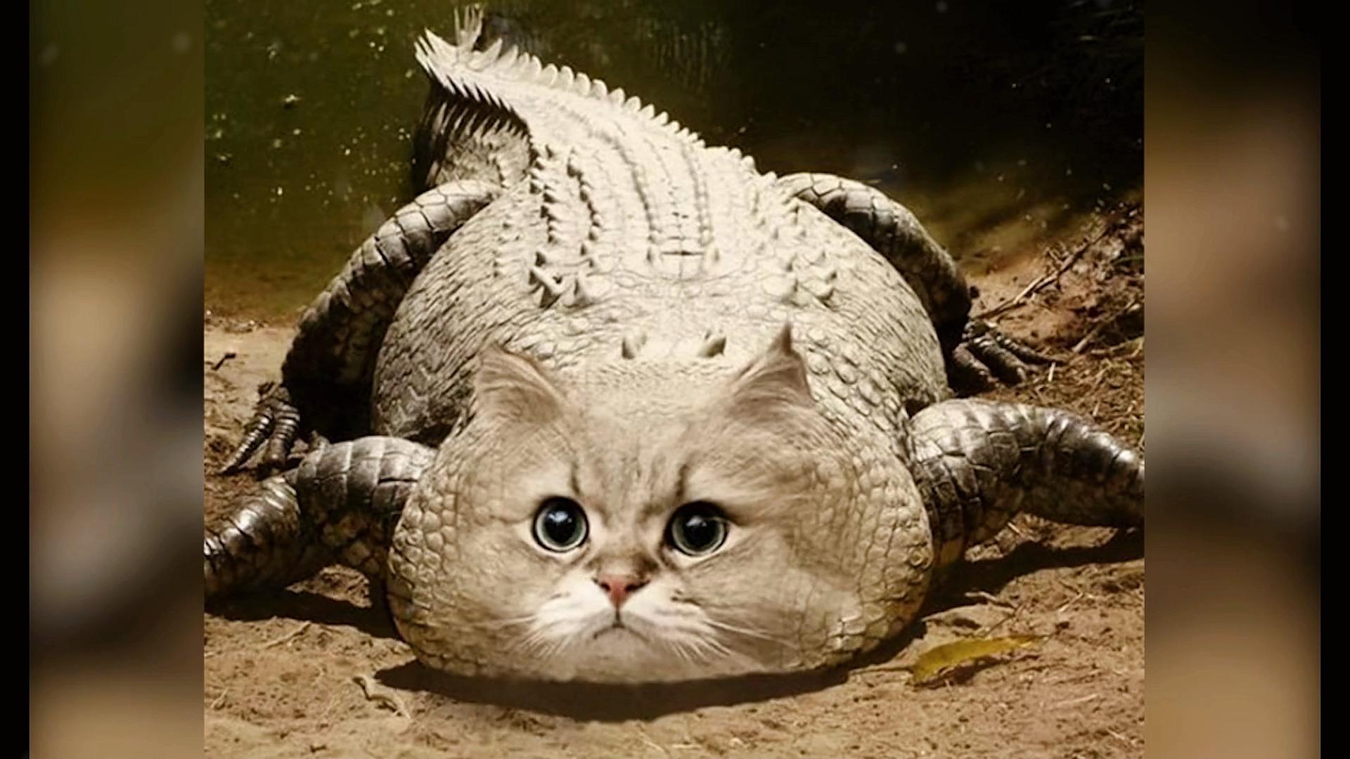 当动物们都变成了一张猫会是什么样子
