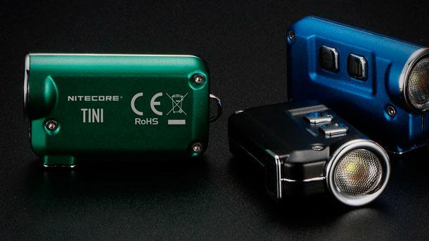 nitecore 奈特科尔充电钥匙扣迷你手电tini