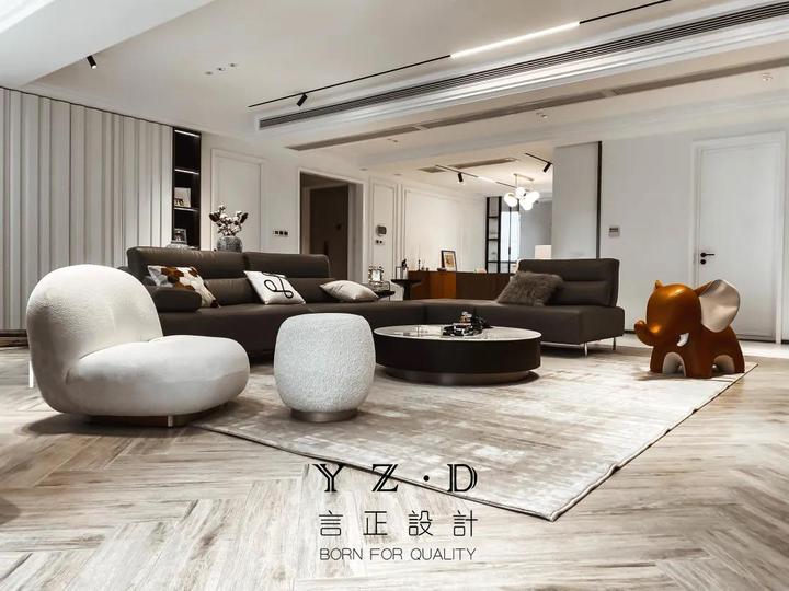 言正新作丨210㎡五室改三室，豪华套房、中西厨、亲子区......他家亮点太多！ - 知乎