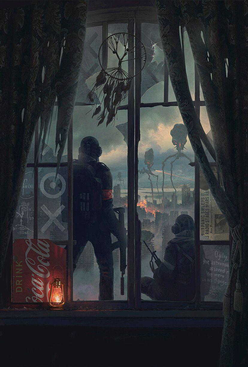 能不能分享一些末日风格的图片或壁纸