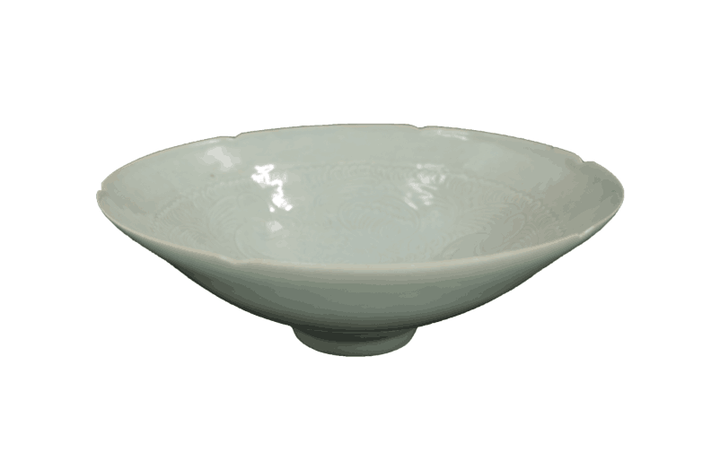 中国　古美術•宋時代龍泉窯葵花口器瓷器 中国 古美術•宋時代龍泉窯葵花口器瓷器 - メルカリ